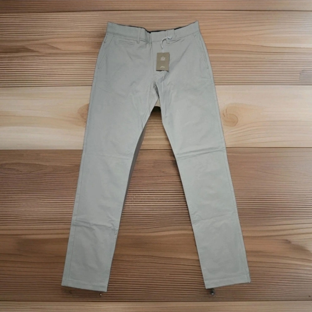 Nwt J. Crew Mens 484 Slim-fit Tech Pant 30×32